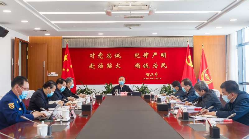 99美女被艹出水视频黄明在应急管理部党委会上强调 着力加强党委班子自...
